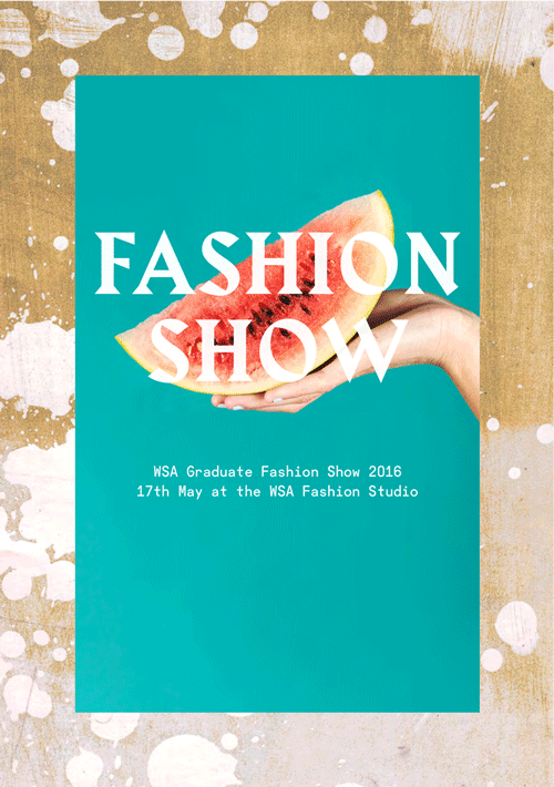 WSA Fashion Show invite 2016